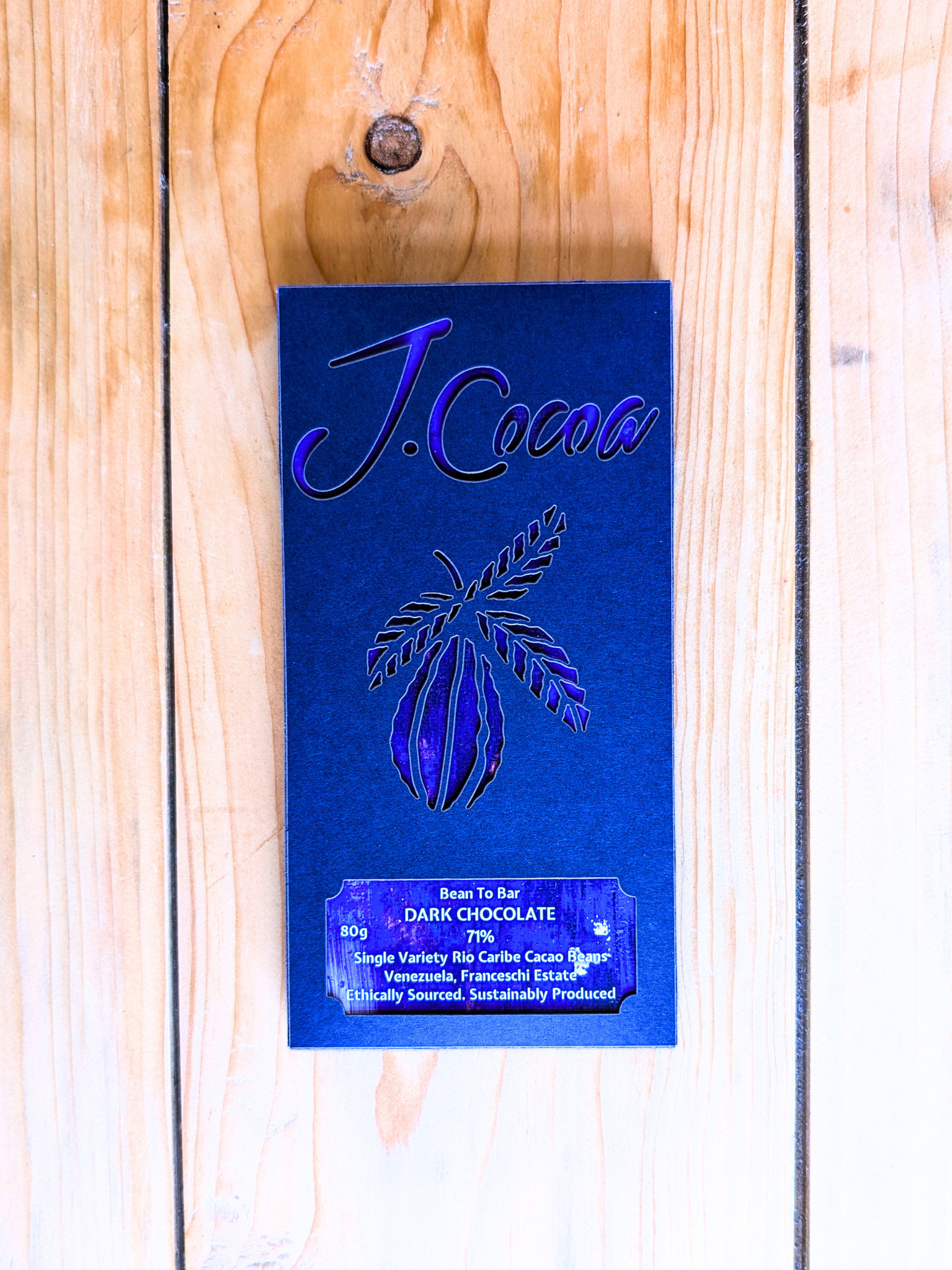 71% Dark Chocolate, Rio Caribe - 80g